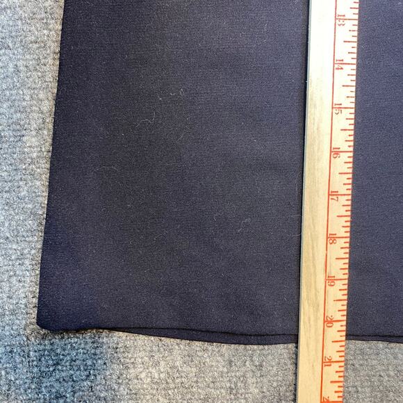 Kocca Navy Blue Structured Classic Knee Length Dress XS Gold Button Military - Picture 11 of 11